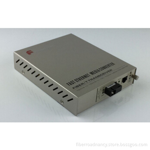 1000M Copper To Fiber Media Converter Remote Standalone